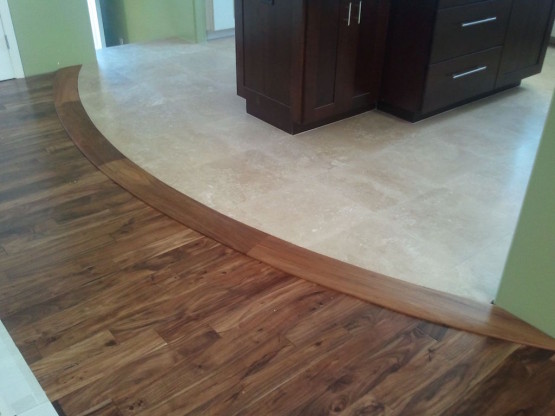 Decorative flooring of a luxurious house