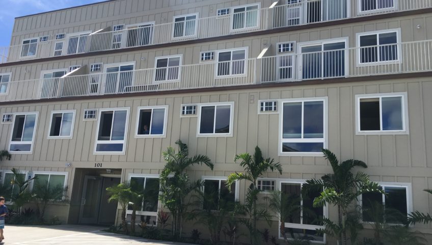 Steel Framed Apartment Complex in Kailua