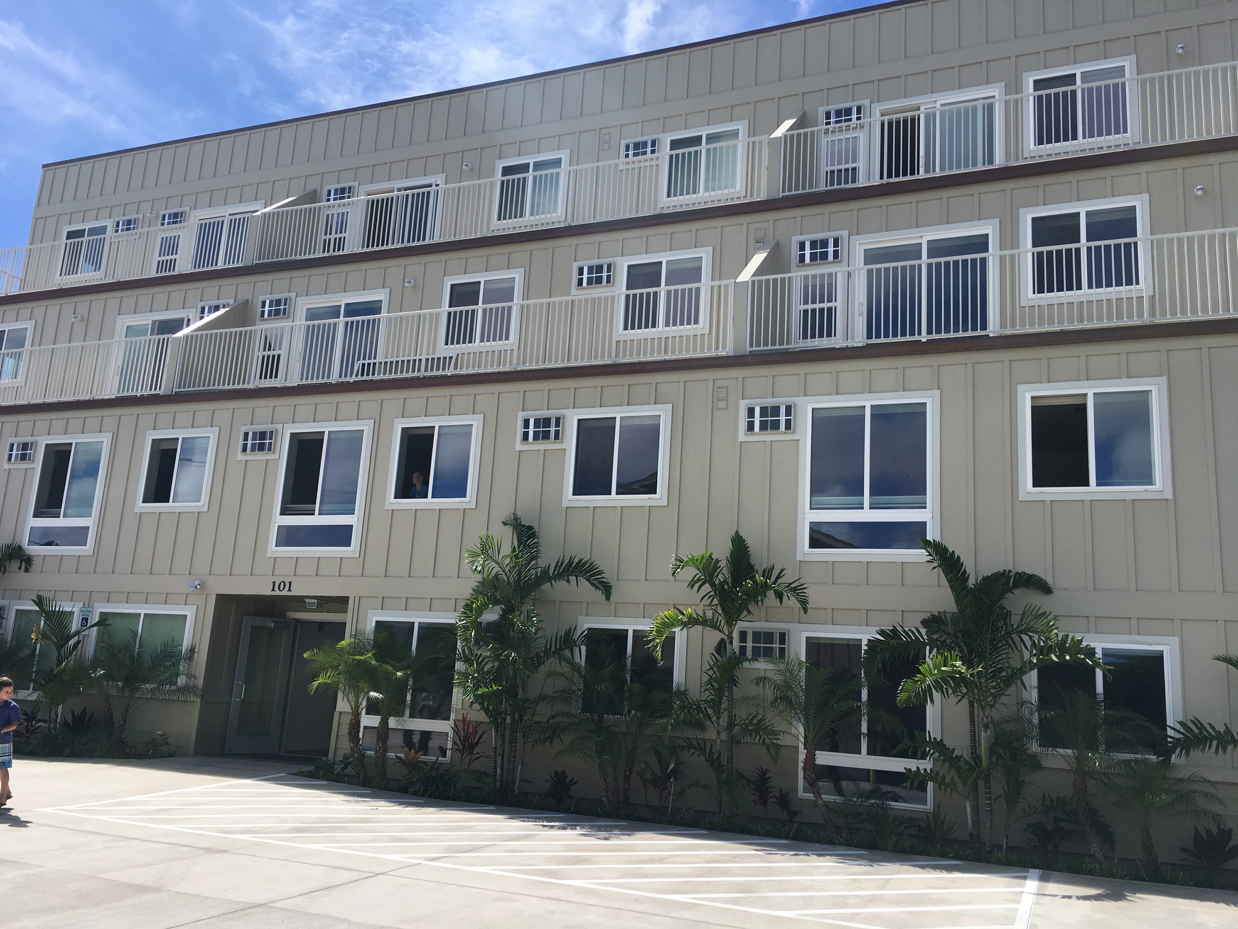 Steel Framed Apartment Complex in Kailua